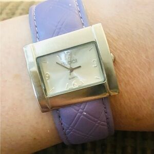 STUDIO Cuff square faced watch.